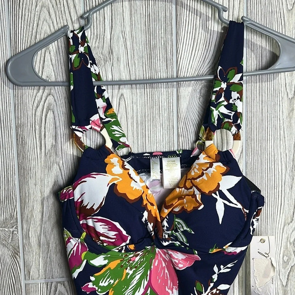 Women’s Anne Cole Flower Tankini size 32 C/ 34 B NWT - Picture 3 of 5